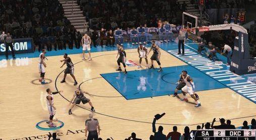 NBA2K14nikh-gen画面光影流汗身形护具补丁v1下载