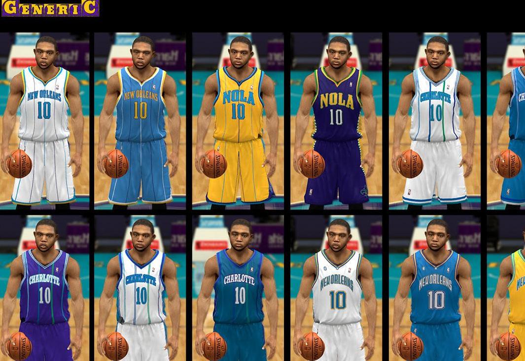 NBA2K1430只球队球衣包整合下载