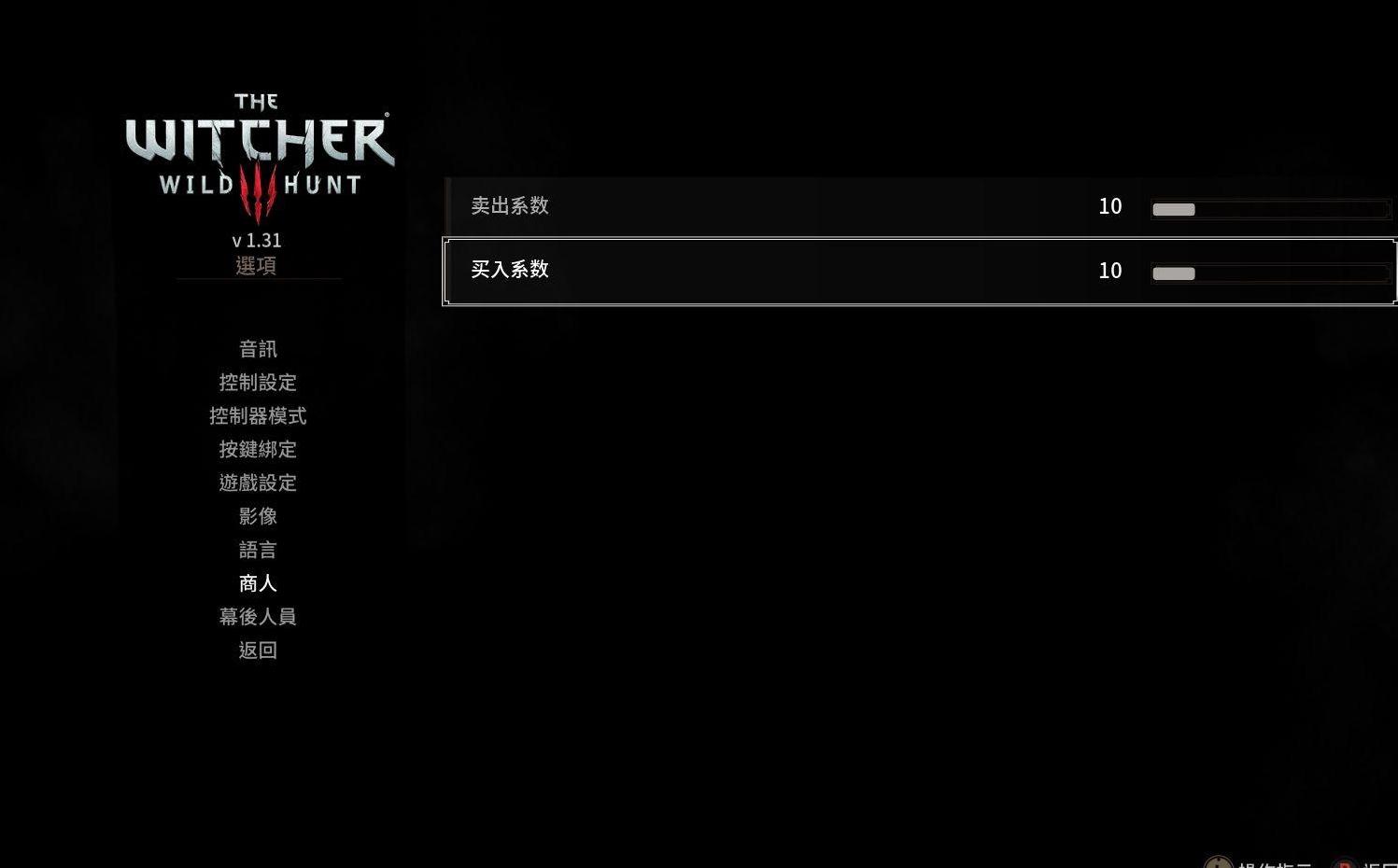 巫师3：狂猎v1.30富裕商人和自由买卖MOD下载