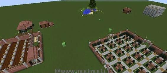 我的世界v1.10.2预制房屋MOD下载