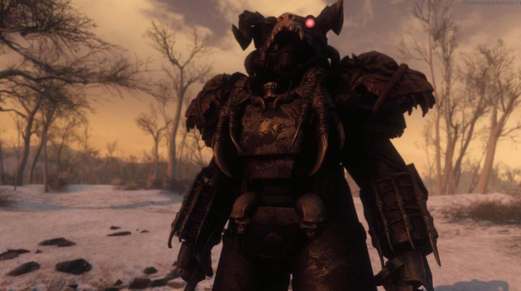 辐射4上古卷轴5天际风格动力甲MOD下载