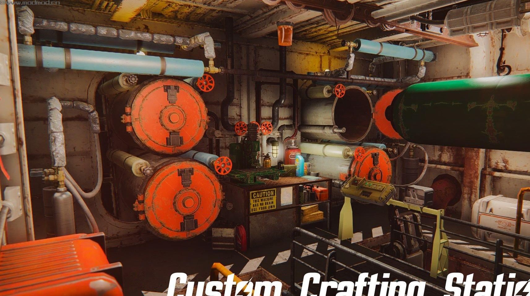 辐射4MOD（玩家住宅）不屈号潜艇下载