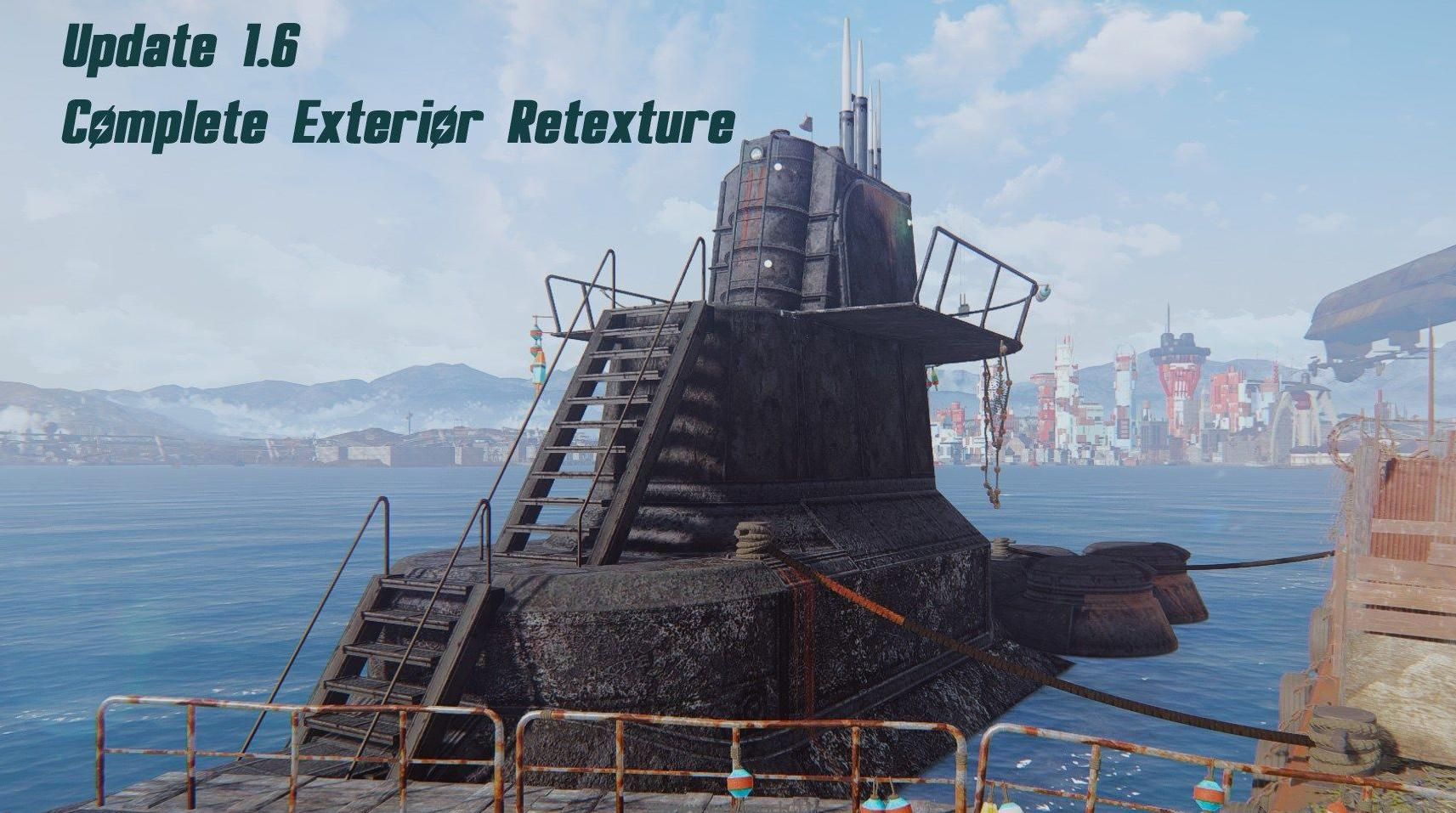 辐射4MOD（玩家住宅）不屈号潜艇下载