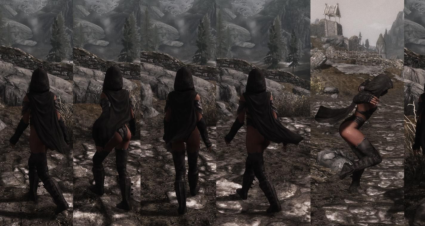 上古卷轴5：天际清凉夜莺服装modV0.01下载