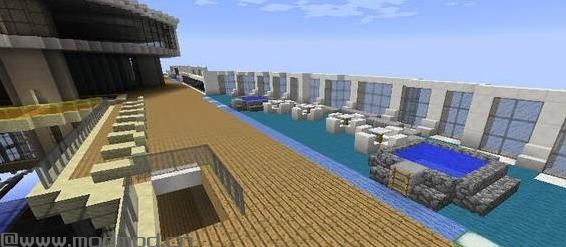 我的世界v1.7.10海洋绿洲号油轮地图下载