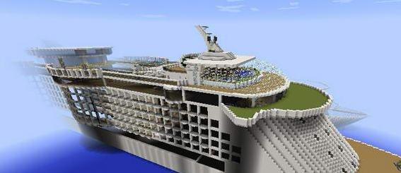 我的世界v1.7.10海洋绿洲号油轮地图下载