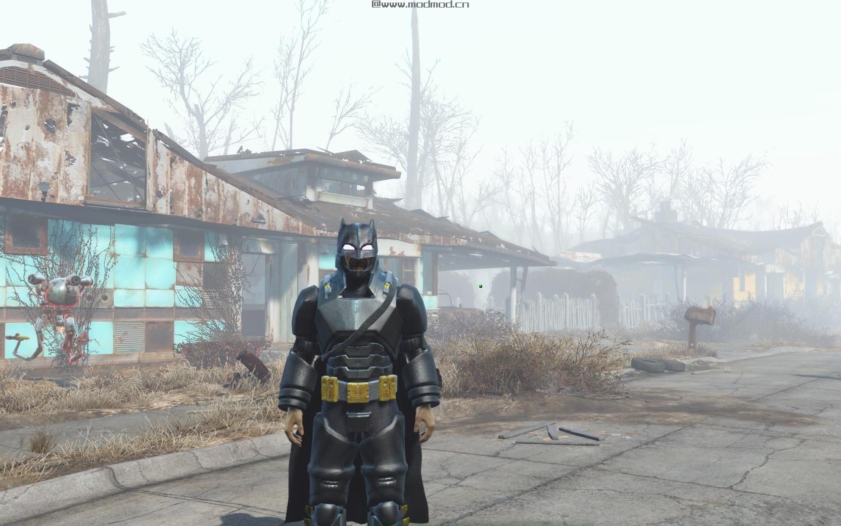 辐射4 蝙蝠侠战斗制服MOD下载+安装说明