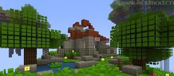 我的世界v1.10方格概念材质包下载