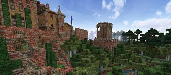 我的世界v1.8.0罗马城市地图下载