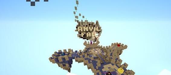 我的世界v1.10.2铁砧瀑布跑酷地图下载