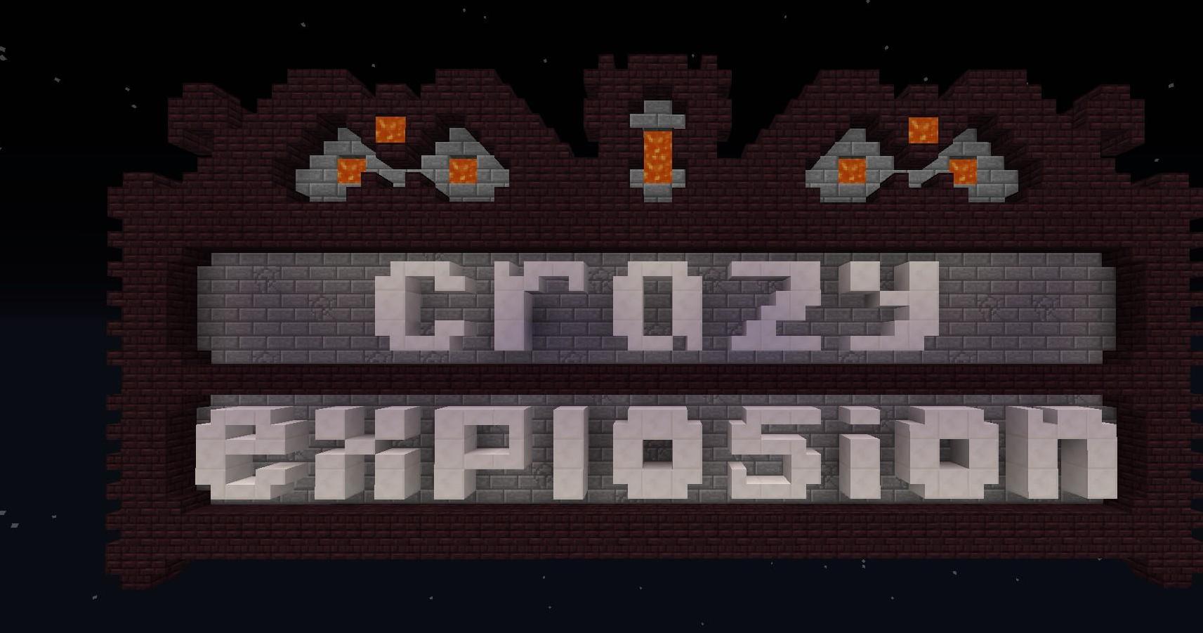 我的世界v1.10疯狂的爆炸<PVE>地图下载