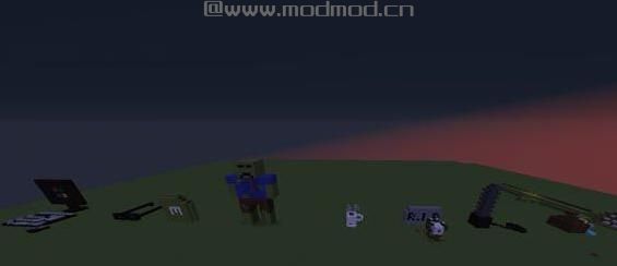 我的世界v1.10.2卡通像素艺术图地图下载