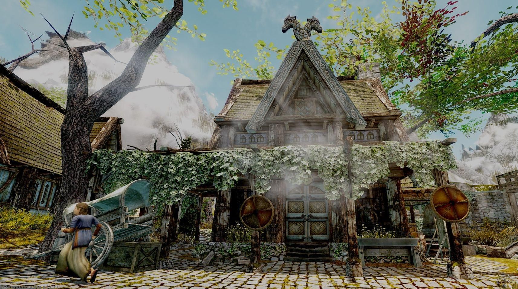 上古卷轴5：天际重制版 哔哔MOD组环境材质包MOD下载+安装说明