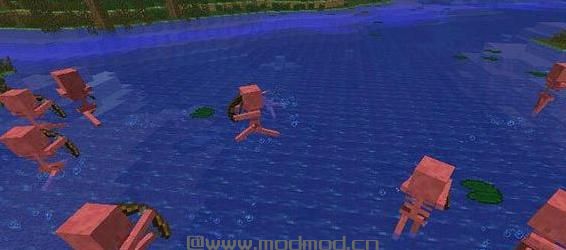 我的世界v1.10.2怕水骷髅MOD下载