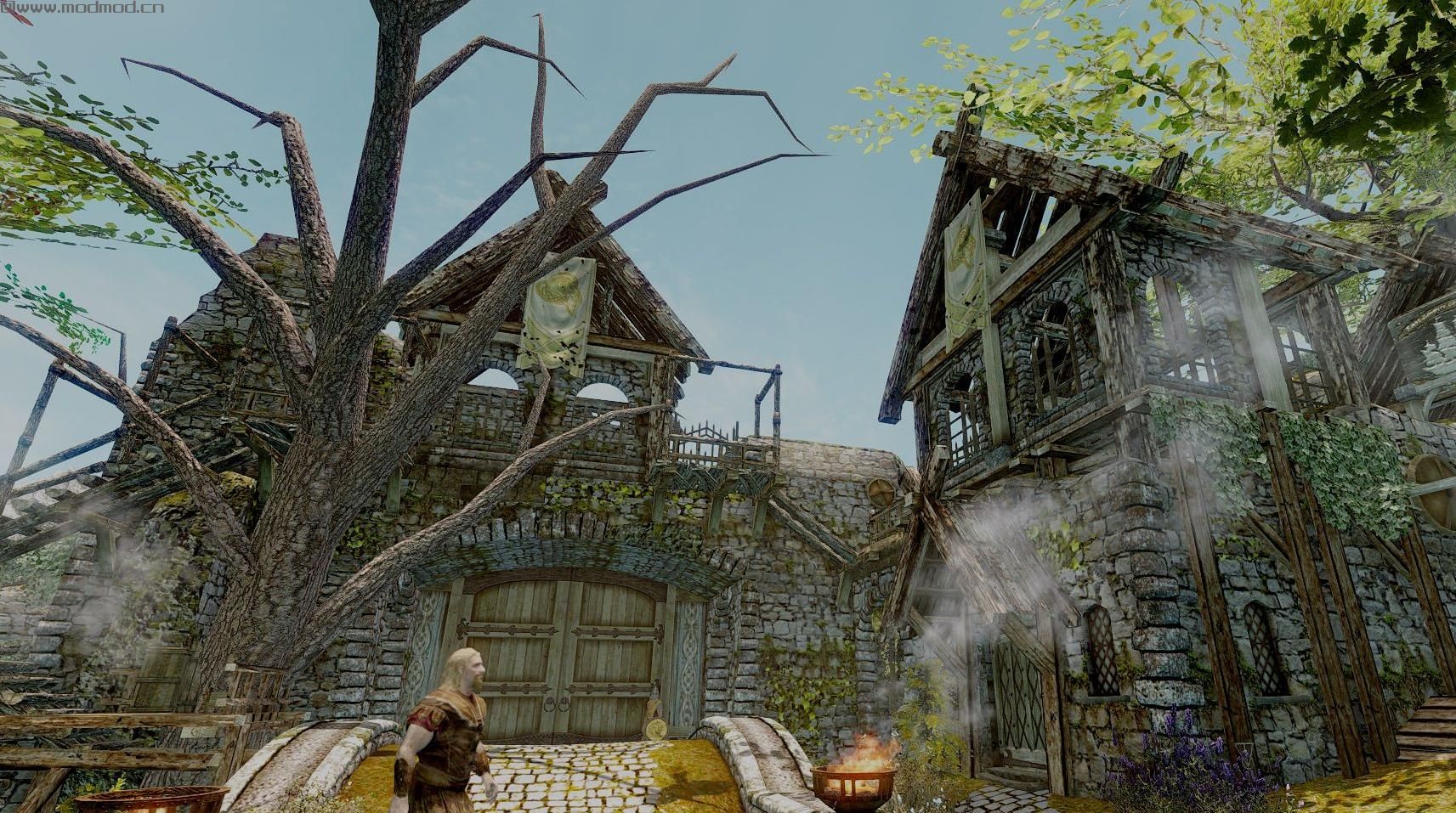 上古卷轴5：天际重制版 哔哔MOD组环境材质包MOD下载+安装说明