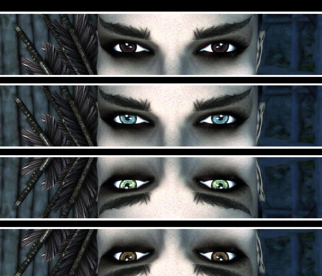 上古卷轴5：天际重制版真实的眉毛MOD下载