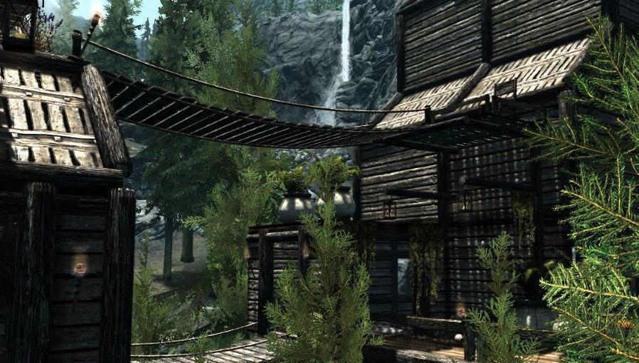 上古卷轴5：天际重制版森林小屋MOD下载