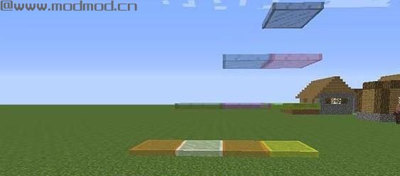 我的世界v1.8.0可平放的玻璃板MOD下载