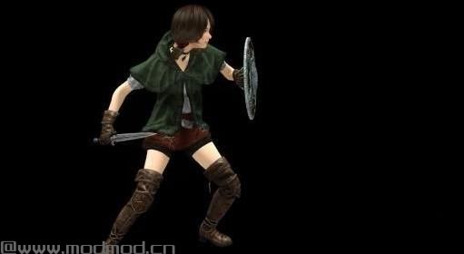 上古卷轴5：天际重制版塞尔达无双林克套装MOD下载