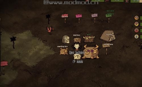 饥荒必备MOD之箱子标签MOD下载
