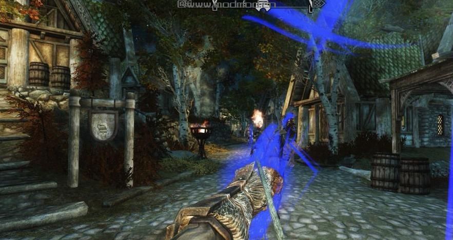 上古卷轴5：天际重制版粒子弓MOD下载