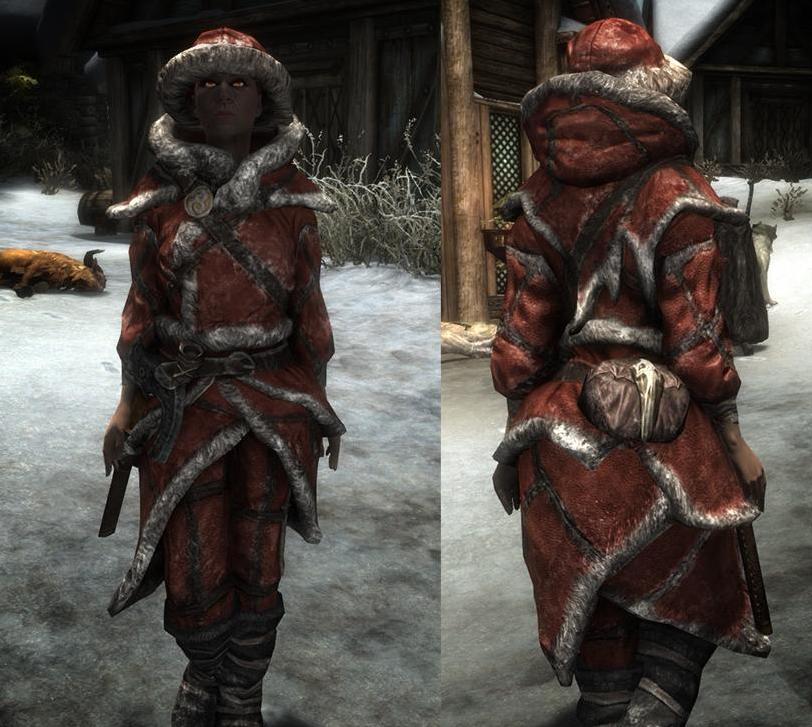 上古卷轴5：天际重制版圣诞老人服装MOD下载