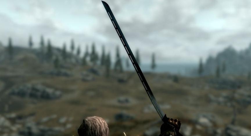 上古卷轴5：天际重制版巴尼武士刀MOD下载