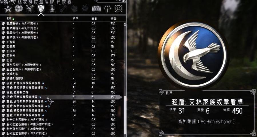 上古卷轴5：天际重制版冰火盾牌MOD下载