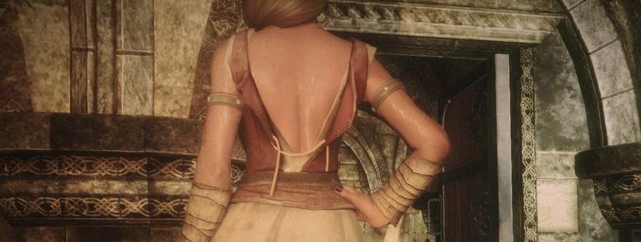 上古卷轴5：天际重制版巫师2衣服MOD下载