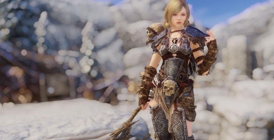 上古卷轴5：天际重制版UUNP护甲全书MOD下载