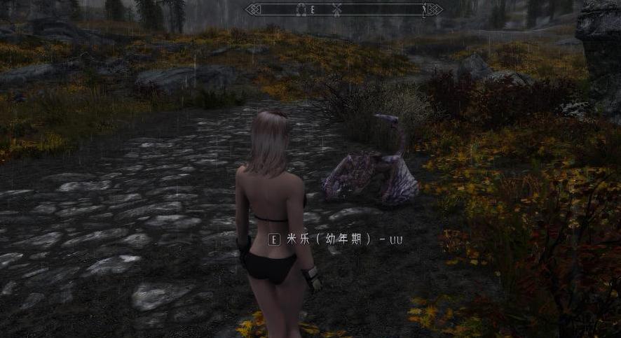 上古卷轴5：天际重制版随主角成长的龙MOD下载