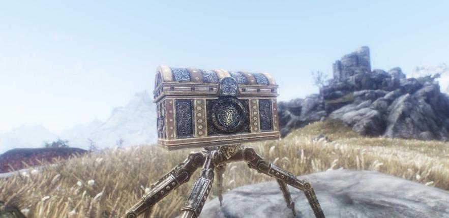 上古卷轴5：天际重制版矮人行李箱MOD下载