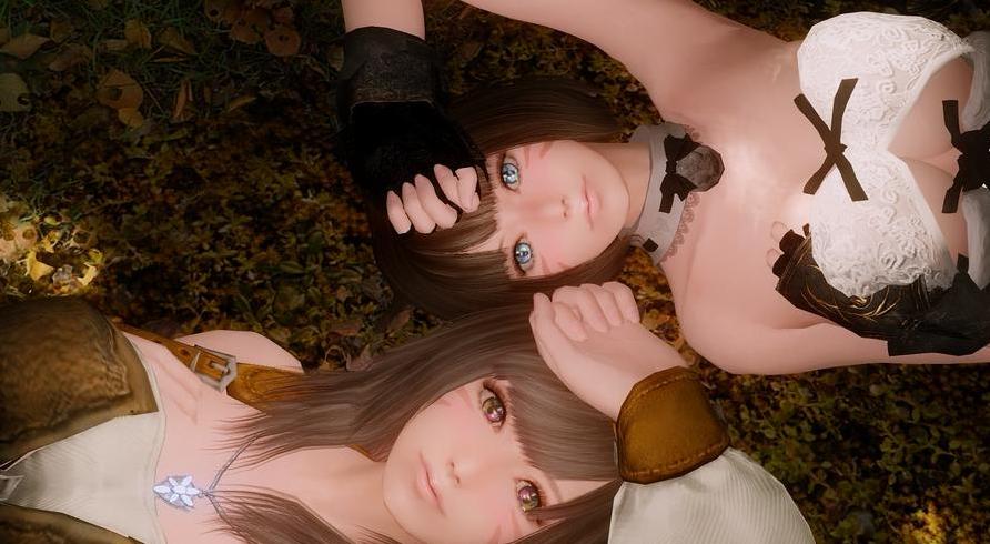 上古卷轴5：天际重制版萝莉姐妹随从MOD下载