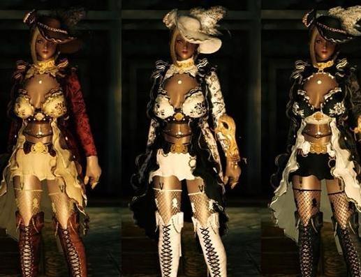 上古卷轴5黑色沙漠之海盗魔女套装MOD下载