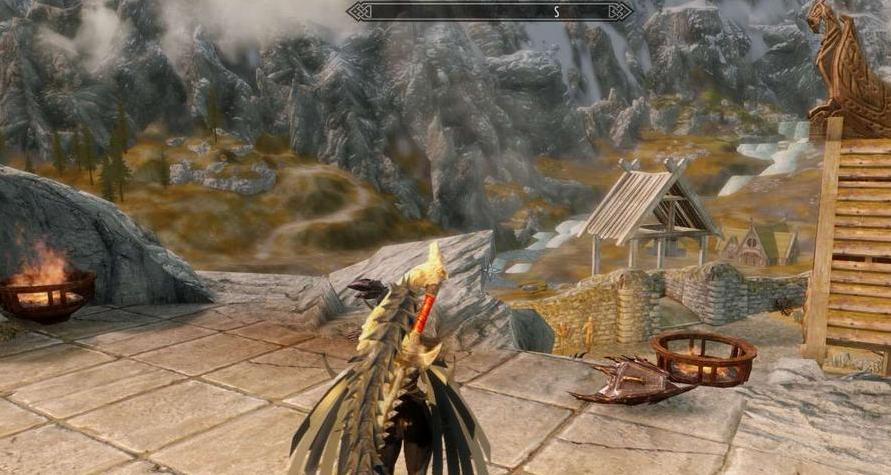 上古卷轴5：天际重制版狂战士破城剑MOD下载