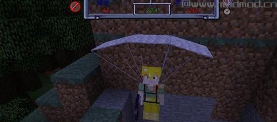 我的世界v1.9.4新降落伞MOD下载
