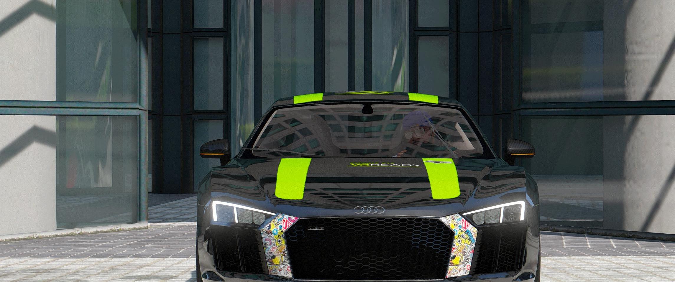 侠盗猎车5奥迪2017R8Self-controlMODv1.2下载