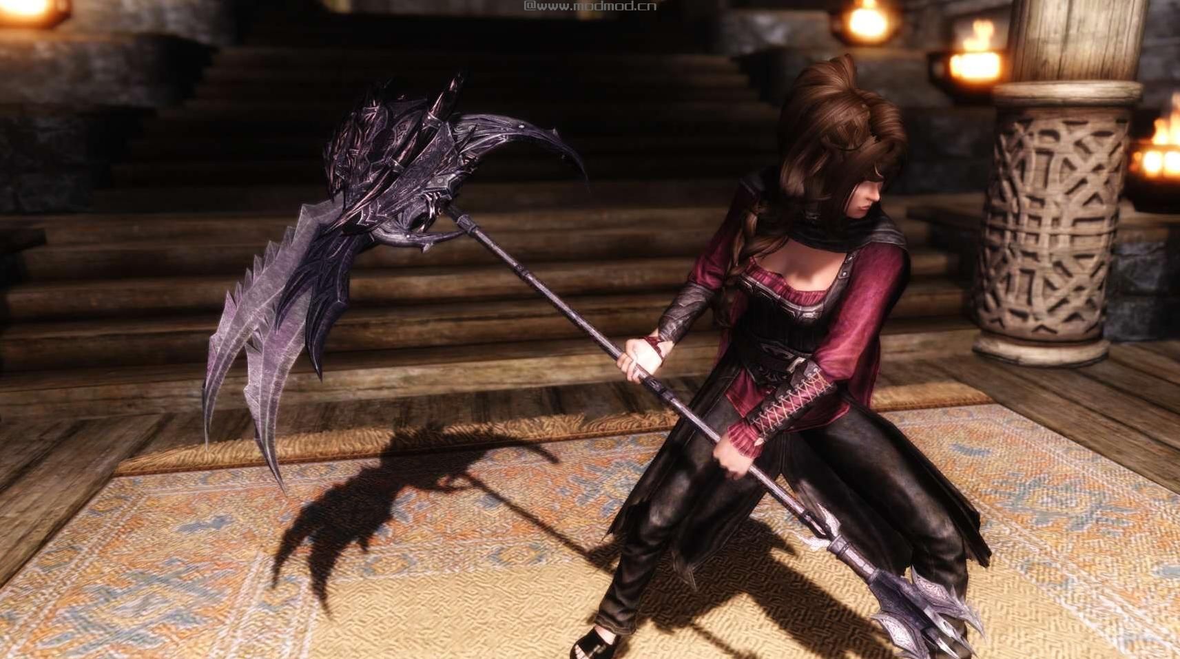 上古卷轴5：天际重制版三把传奇武器MOD合集下载