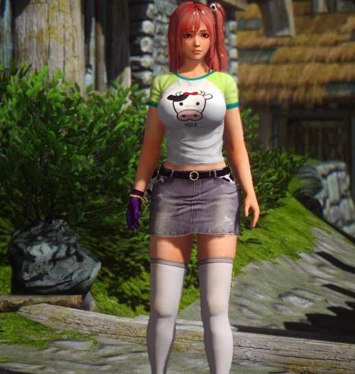 上古卷轴5两套穗乃果服装MOD下载