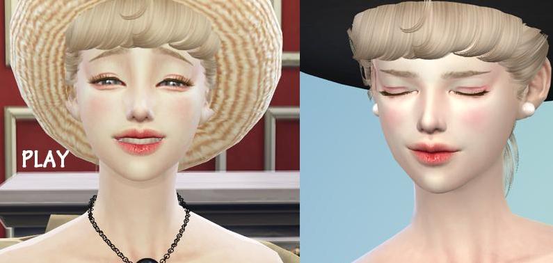 模拟人生46色可爱腮红MOD下载