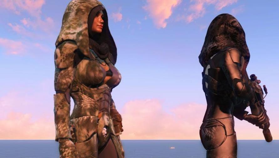 辐射4海啸甲MOD下载