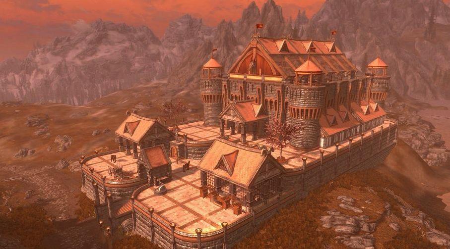 上古卷轴5：天际重制版瓦尔基丽娅雪漫城堡MOD下载