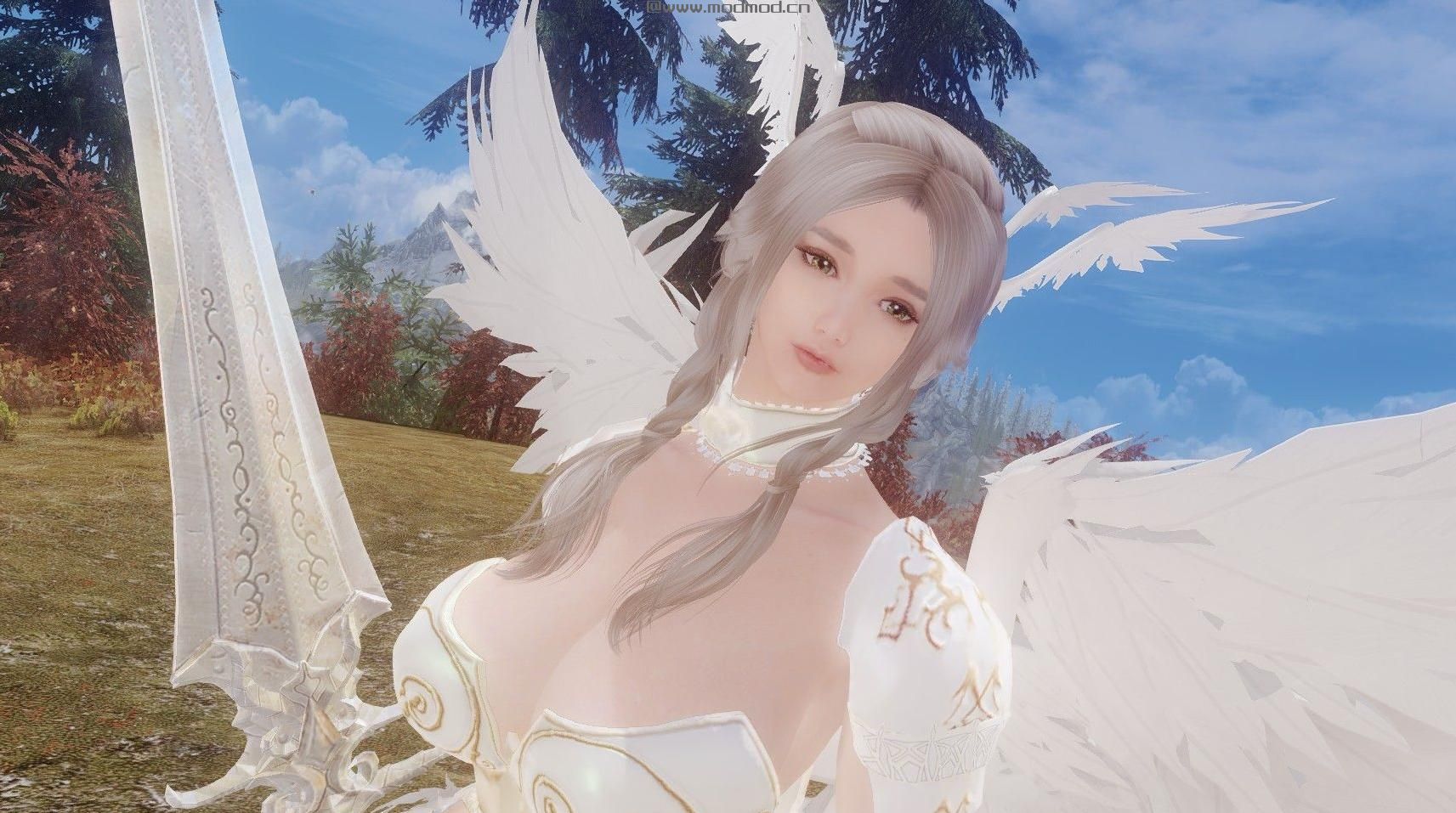 上古卷轴5：天际重制版精灵小妹伊露维塔MOD下载