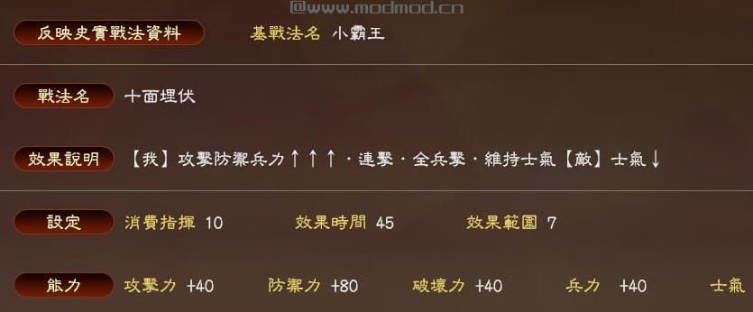 三国志13：威力加强版终极自定义战法MOD下载