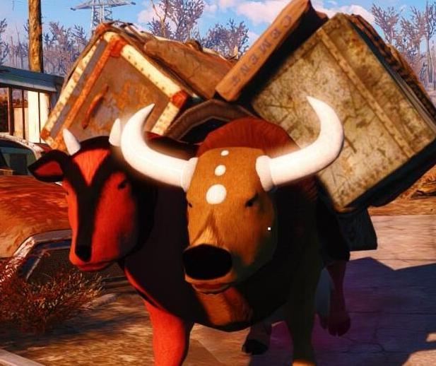 辐射4美化双头牛MOD下载