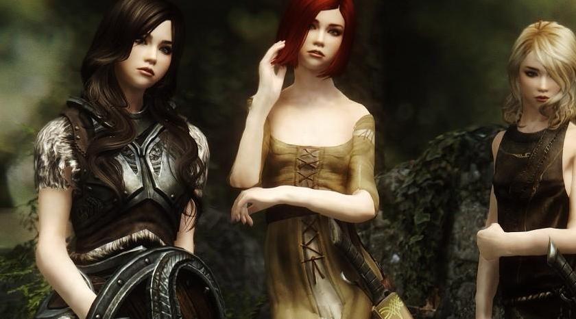 上古卷轴5活泼少女随从MOD下载