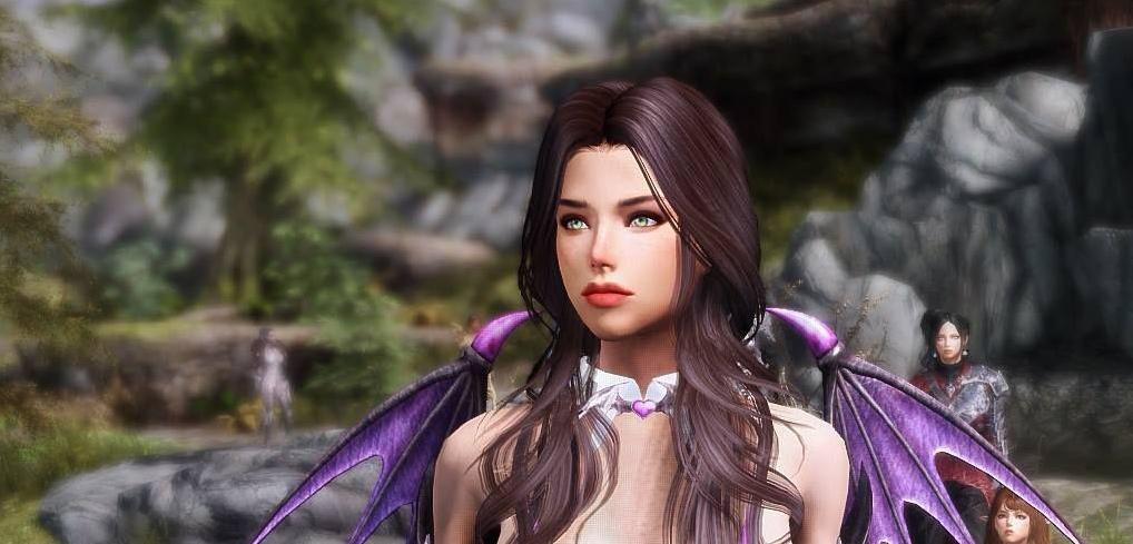 上古卷轴5：天际重制版紫色魅魔服装MOD下载