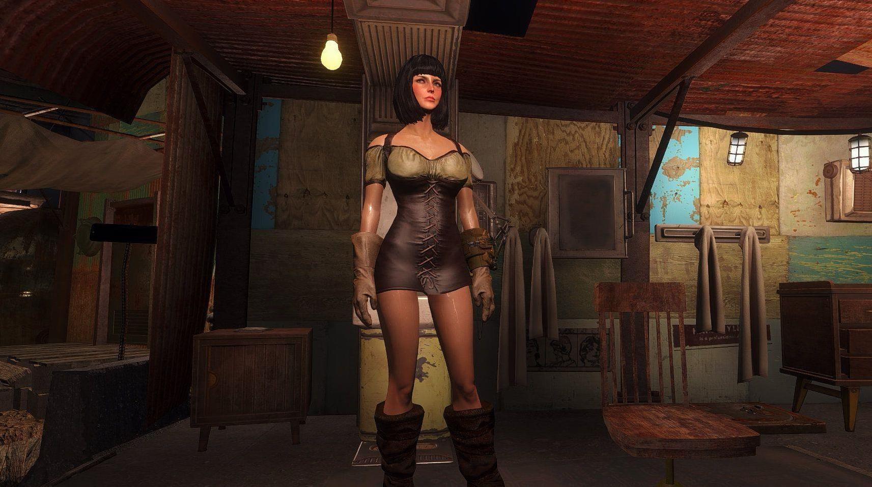 辐射4老滚5迷你裙靴MOD下载