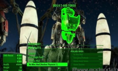 辐射4更多动力甲配件槽MOD下载