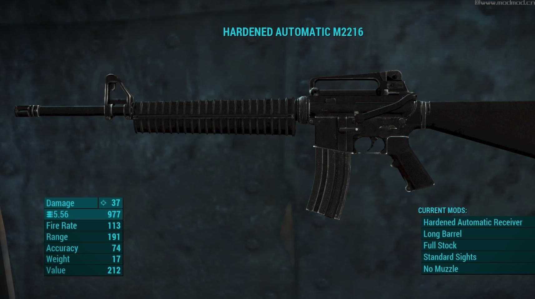 辐射4M2216突击步枪MOD下载